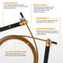 RDX C3 ADJUSTABLE SKIPPING ROPE/Gld-3